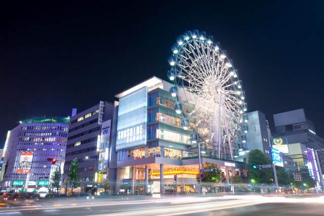 名古屋　栄の夜